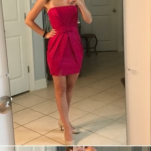 Cache super cute strapless dress!! Sz 0